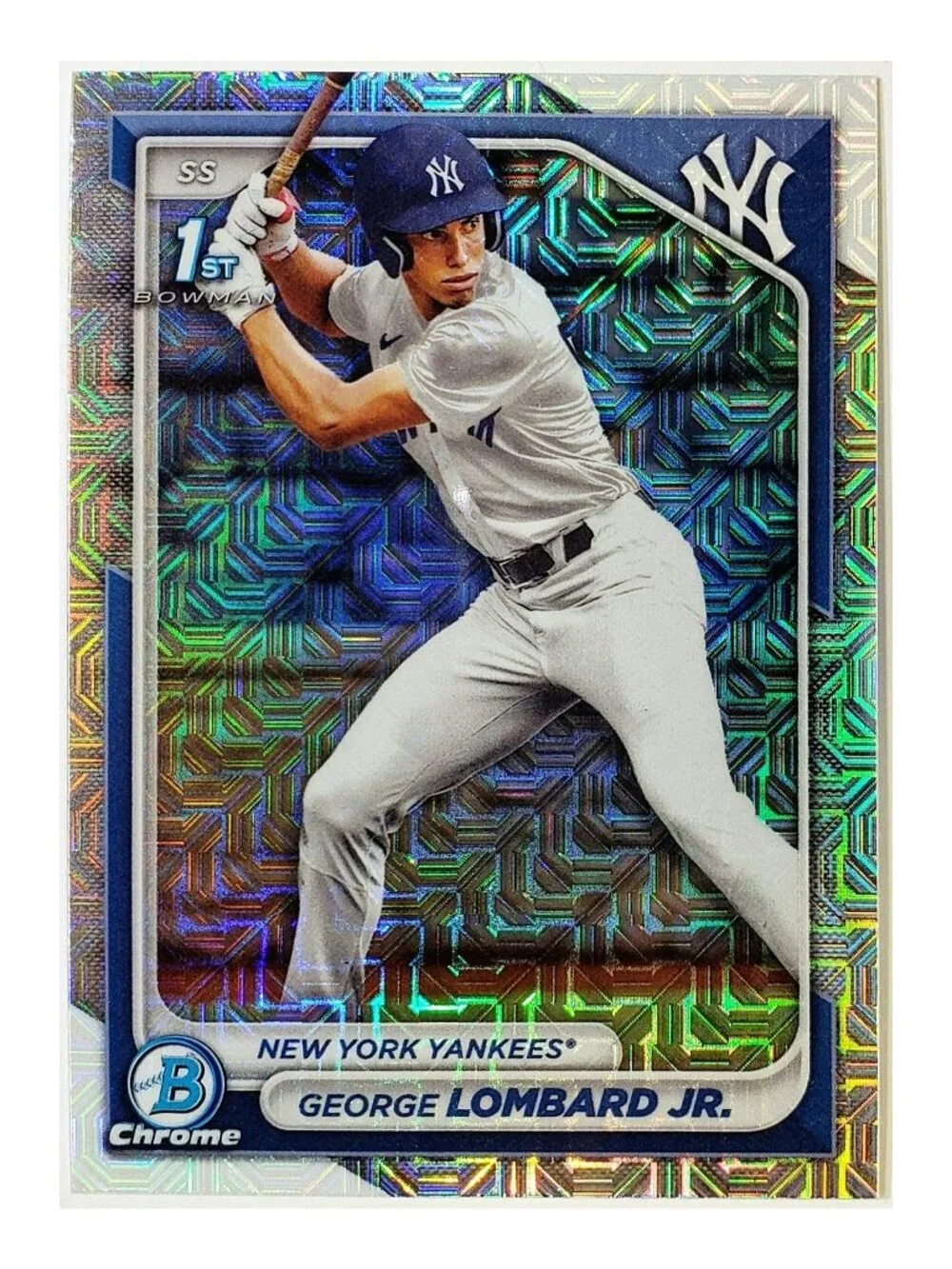 GEORGE LOMBARD JR ROOKIE MOJO REFRACTOR 